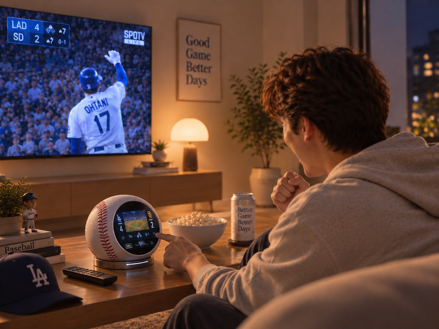 AI device for sports fans